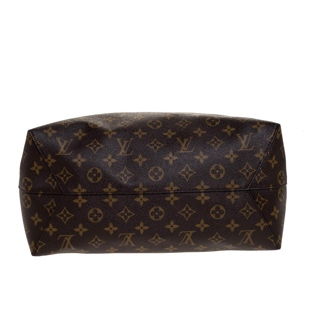 Louis Vuitton Flower Hobo in Monogram with Python Trim (RRP £1370