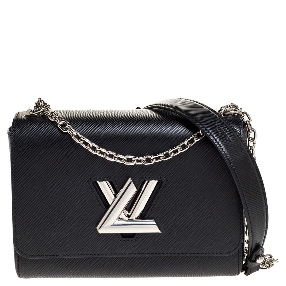 Louis Vuitton Black Leather Twist Shoulder Bag Louis Vuitton | The Luxury  Closet