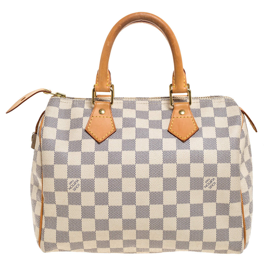 Used louis vuitton DAMIER AZUR SPEEDY 40 HANDBAGS HANDBAGS / LARGE - LEATHER