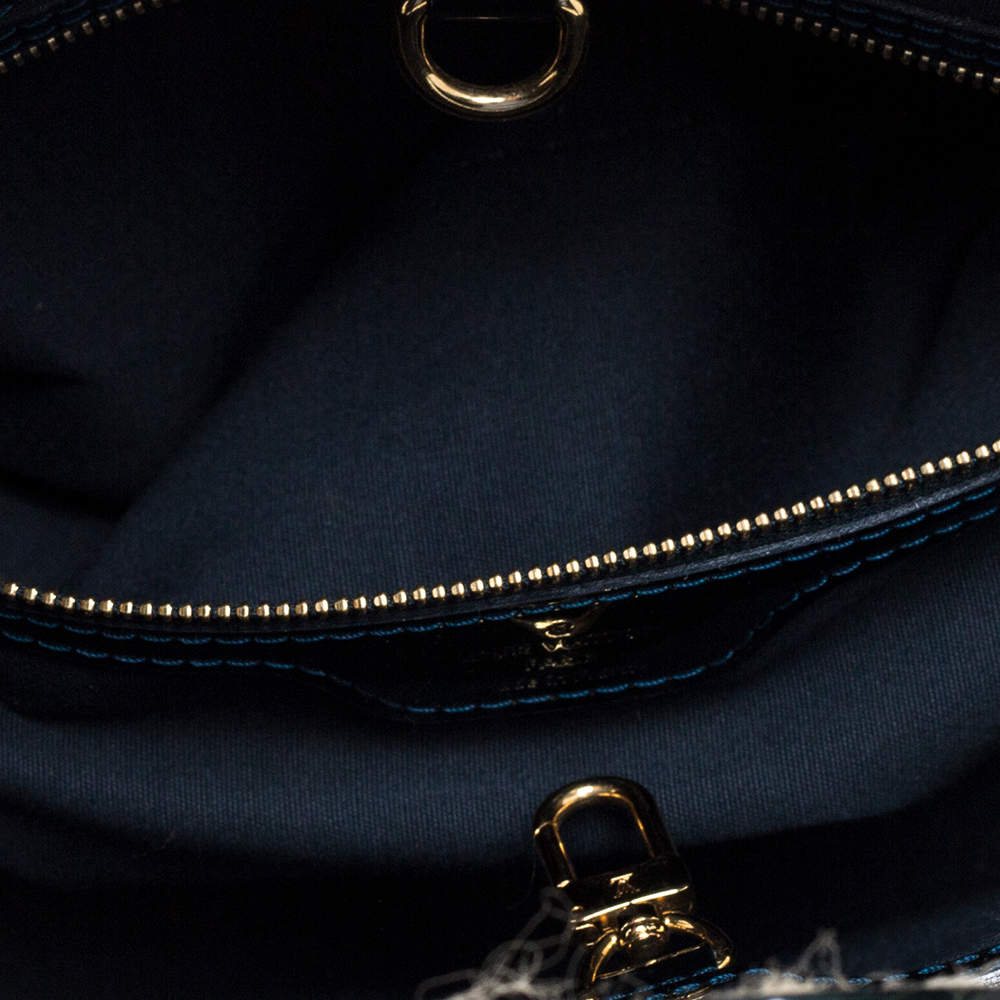 Louis Vuitton, Bags, Clearance Louis Vuitton Wilshire Pm Bag In Bleu Nuit  Monogram Vernis Leather