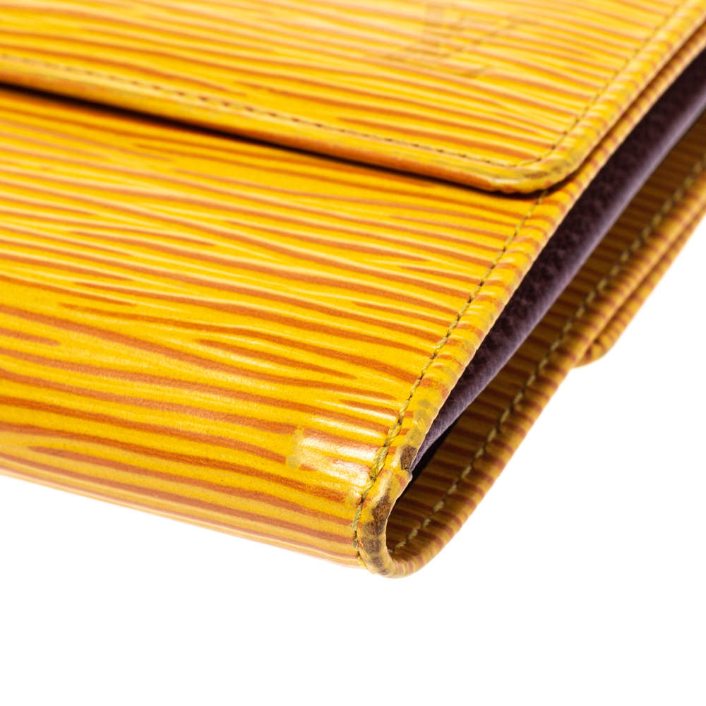 Louis Vuitton Tassil Yellow Epi Leather Keep It Twice Bracelet - Yoogi's  Closet