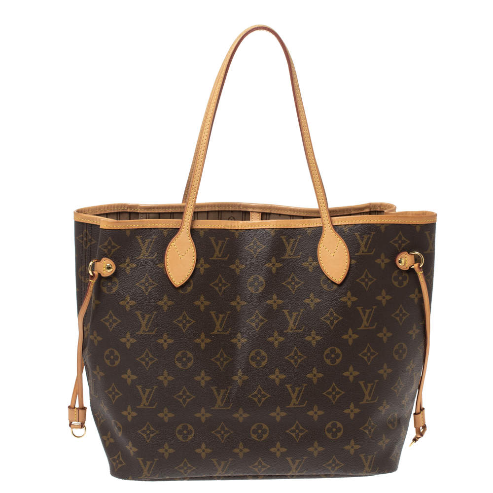 Louis Vuitton Monogram Canvas Neverfull MM Bag