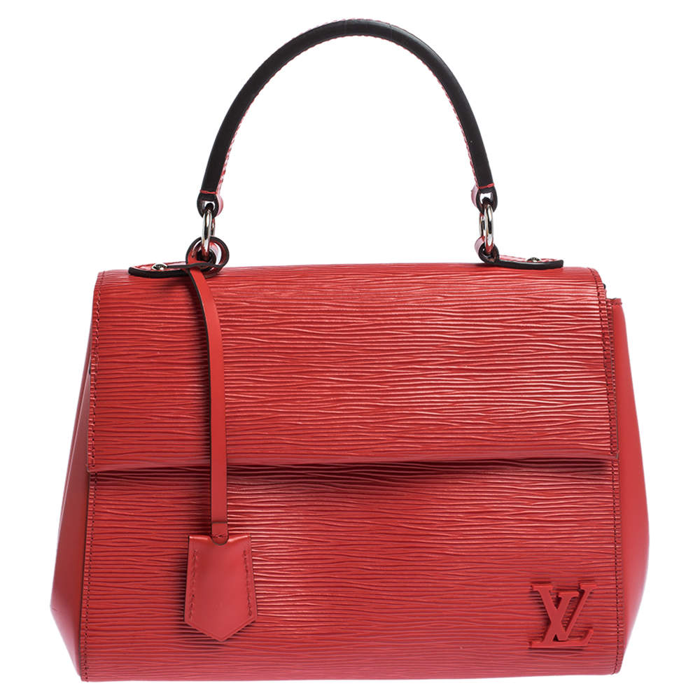 Louis Vuitton Coquelicot Epi Leather Cluny BB Bag Louis Vuitton | TLC