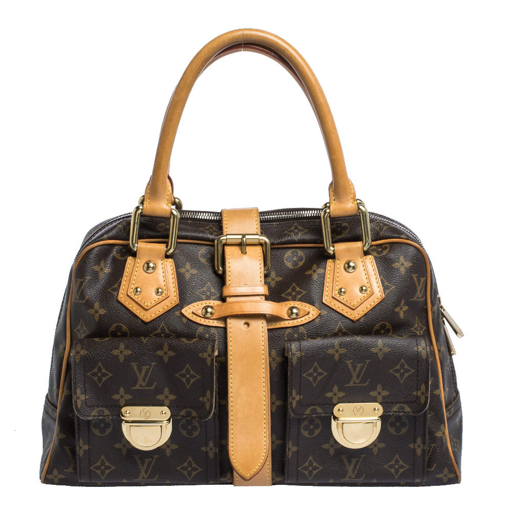 Pre Owned Louis Vuitton Monogram Canvas Manhattan GM Bag