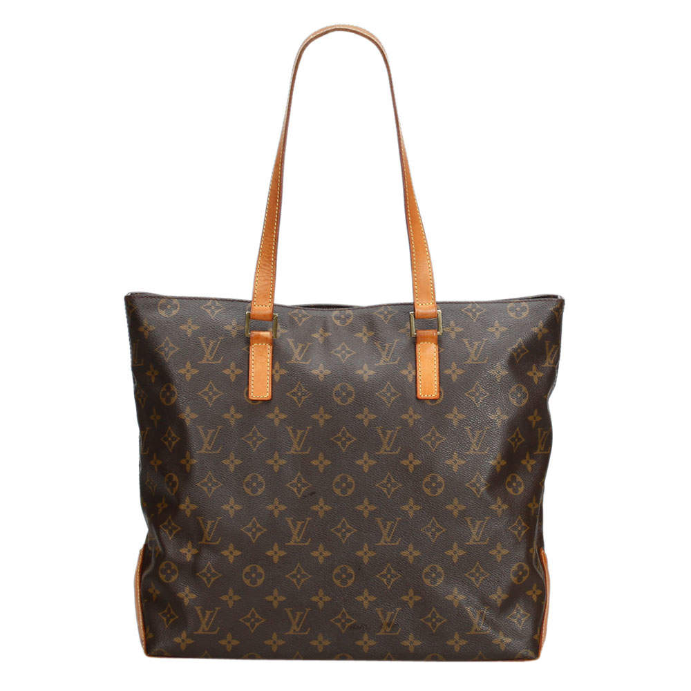 Louis Vuitton Monogram Canvas Cabas  Mezzo Shoulder Bag