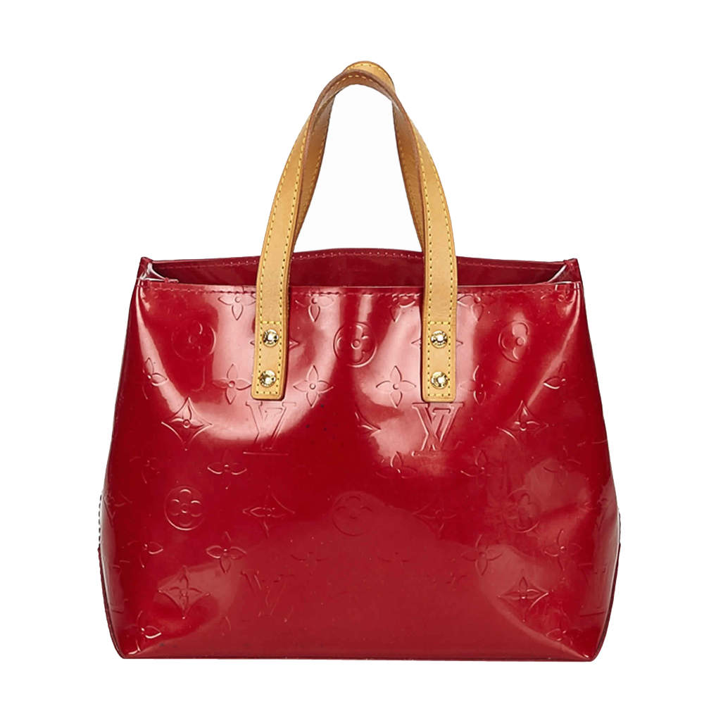 Louis Vuitton Red Leather Medium Reade PM Totes Louis Vuitton | TLC