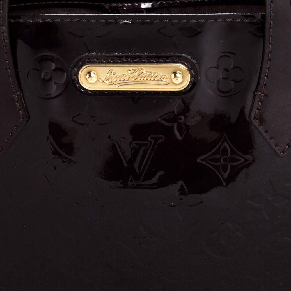 Louis Vuitton Wilshire Amarante Vernis Patent Leather – Addicted