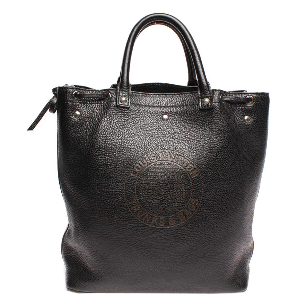 Louis Vuitton Black Leather Tobago Shoe Tote Bag Louis Vuitton | TLC