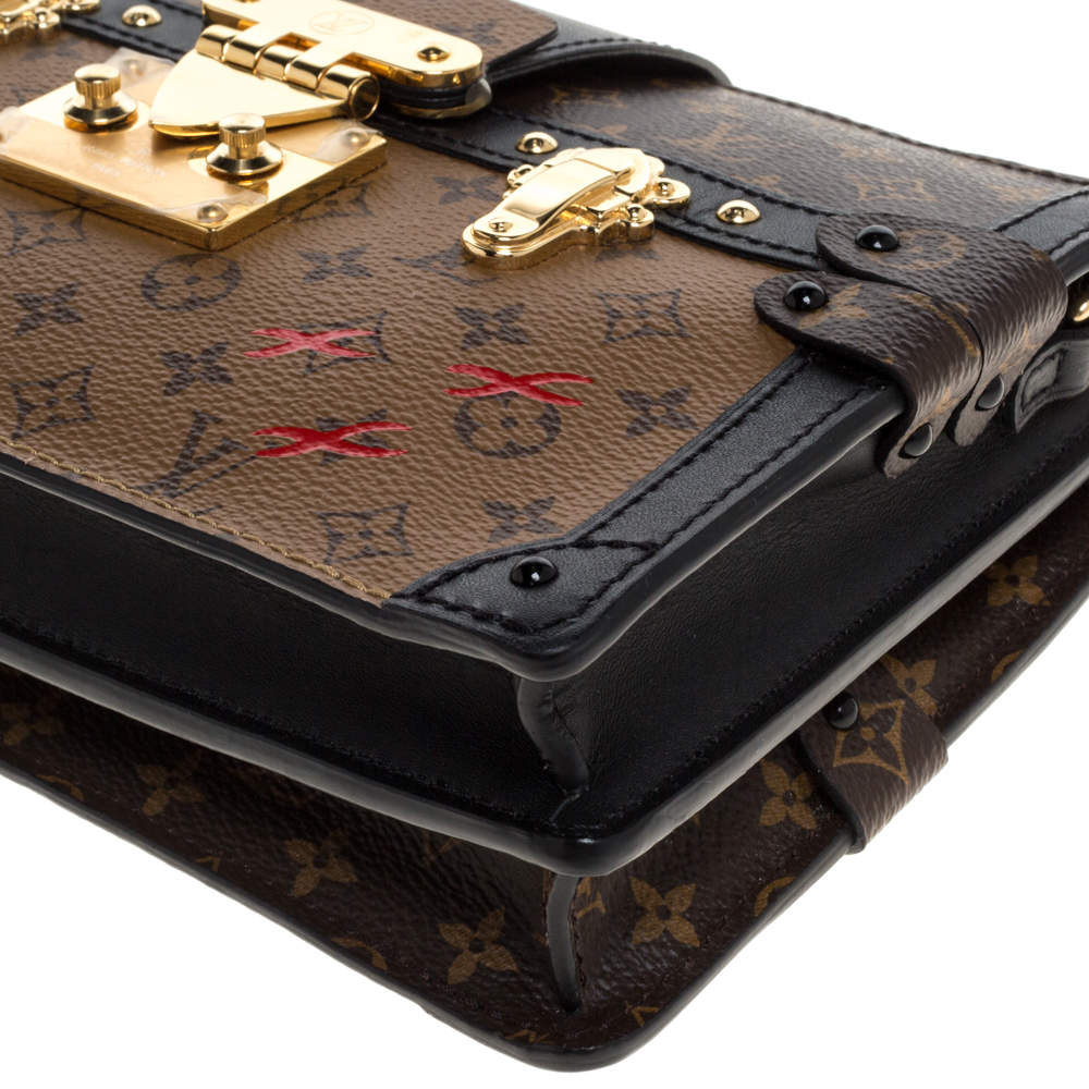 Louis Vuitton Reverse Monogram Trunk Clutch - Brown Shoulder Bags, Handbags  - LOU727718