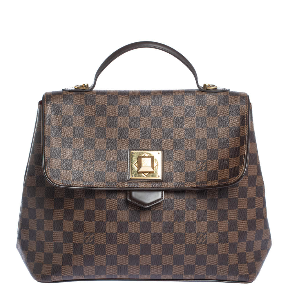 مملوكة مسبقًا Louis Vuitton Damier Ebene Canvas Bergamo GM Bag