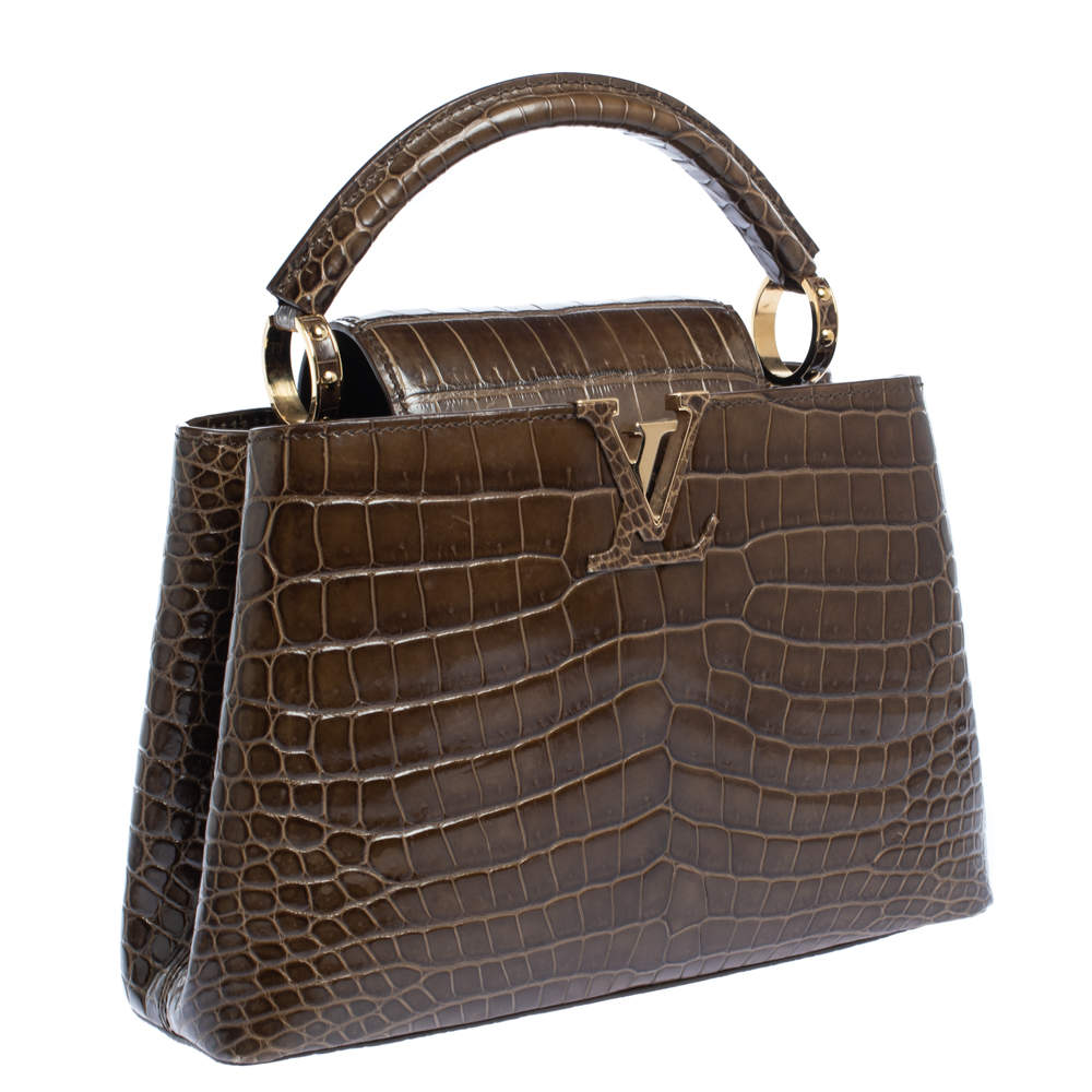 Louis Vuitton Capucines Bags in Ostrich, Python And Crocodile Leathers