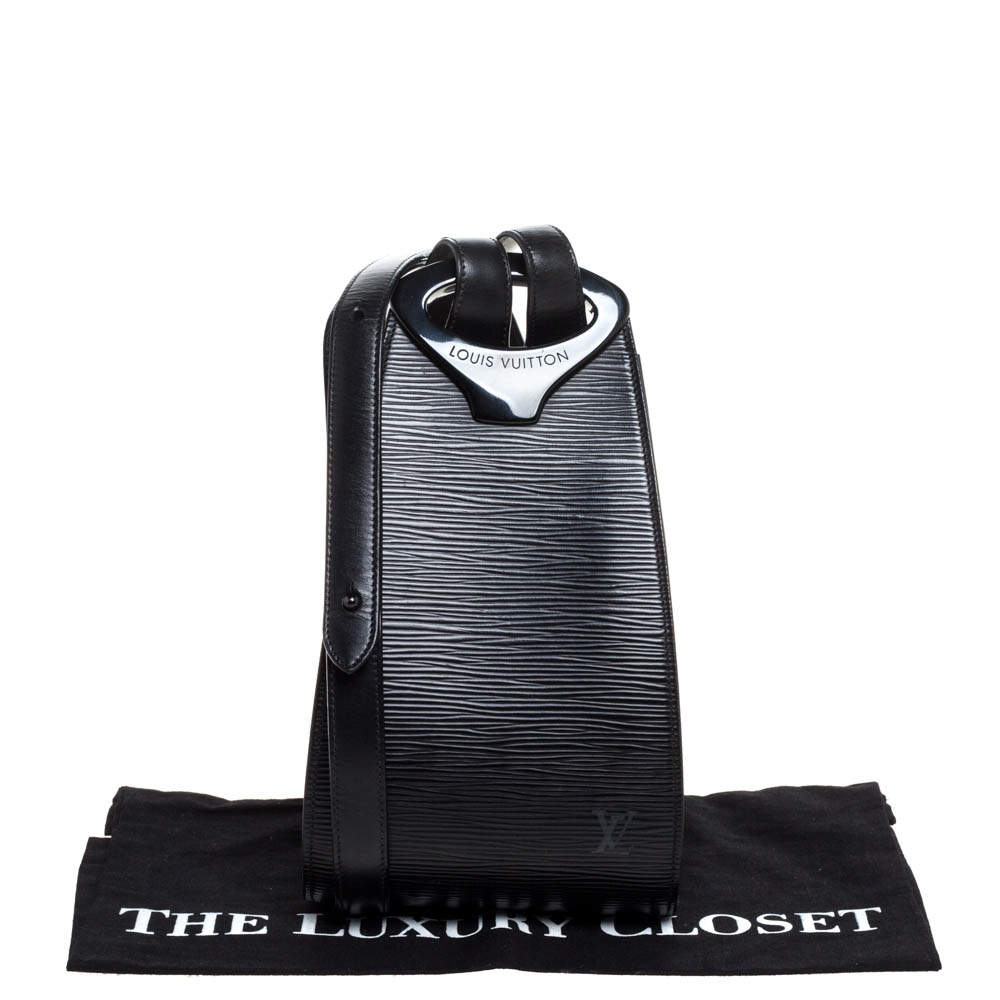 LOUIS VUITTON Black Epi Leather Minuit Bag, Women's Fashion, Bags