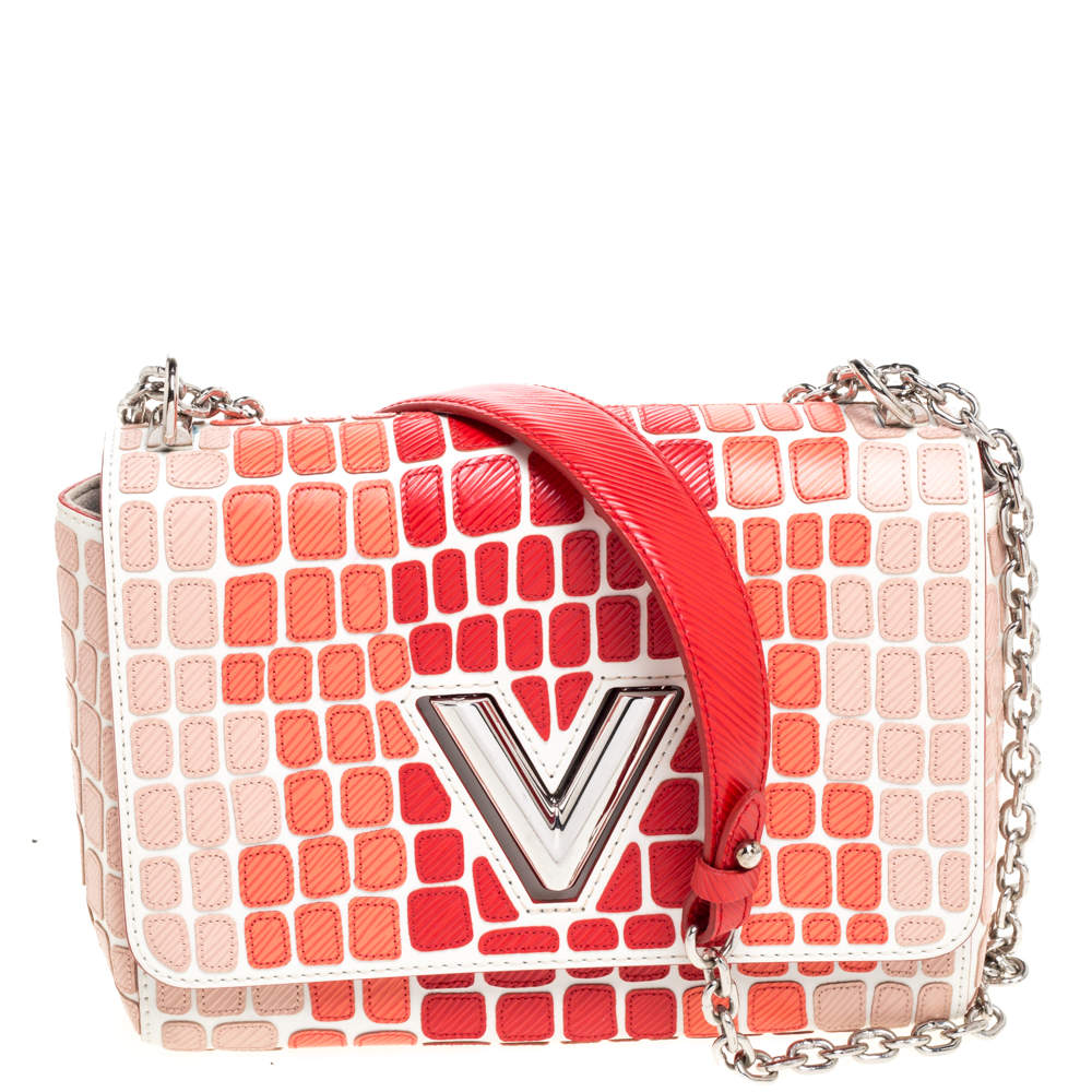 Louis Vuitton Multicolor Patchwork Epi Leather Twist MM Bag