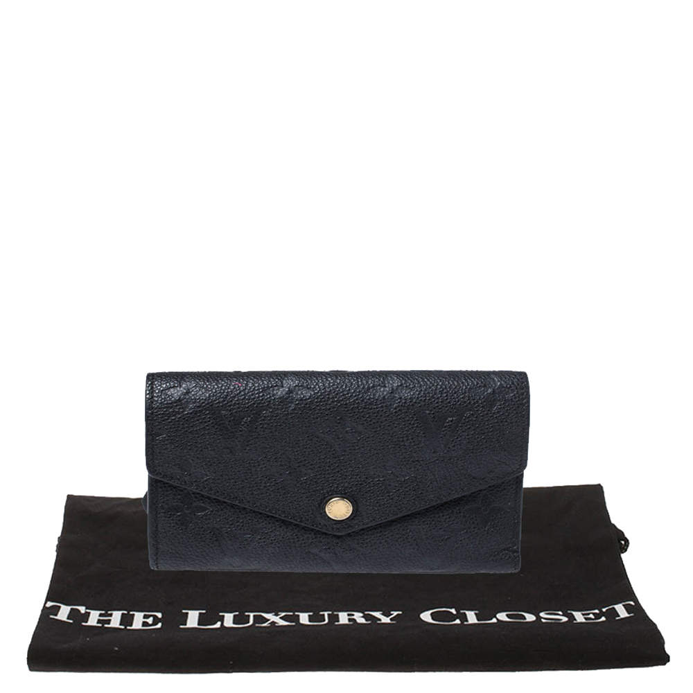 BoutiQi Bags - Louis Vuitton Victorine Wallet Black Monogram Empreinte  Leather with Gold Hardware 2018.  louis-vuitton-victorine-wallet-monogram-empreinte-leather-black-2018/