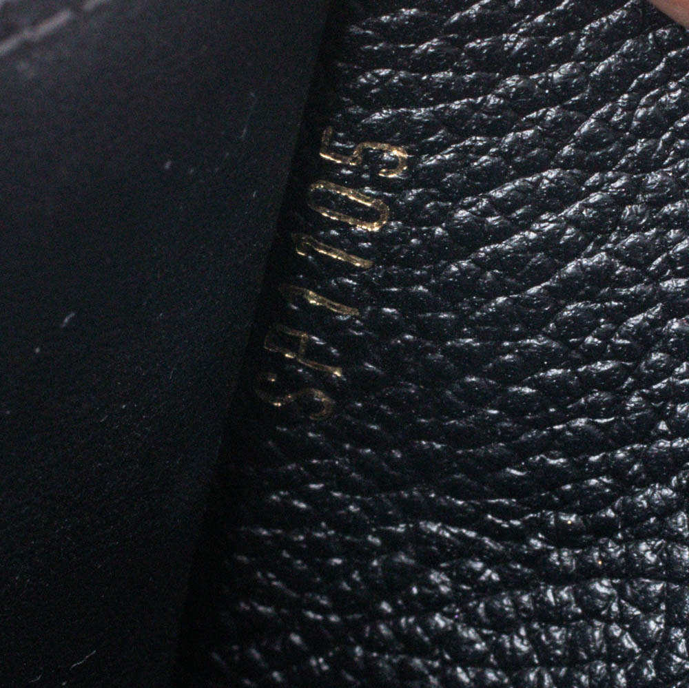 Louis Vuitton Monogram Empreinte Victorine Wallet 2019-20FW, Black, * Inventory Confirmation Required