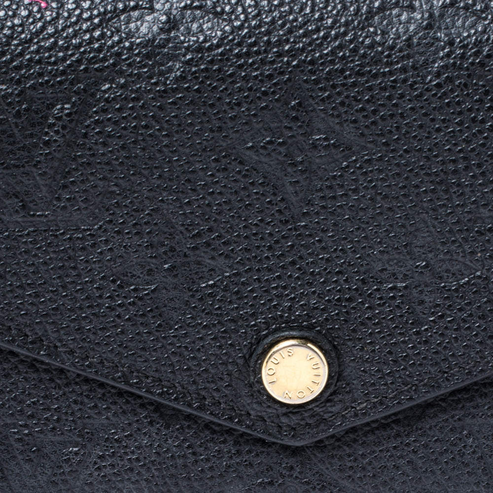 Louis Vuitton LV Victorine wallet new Black Leather ref.422209