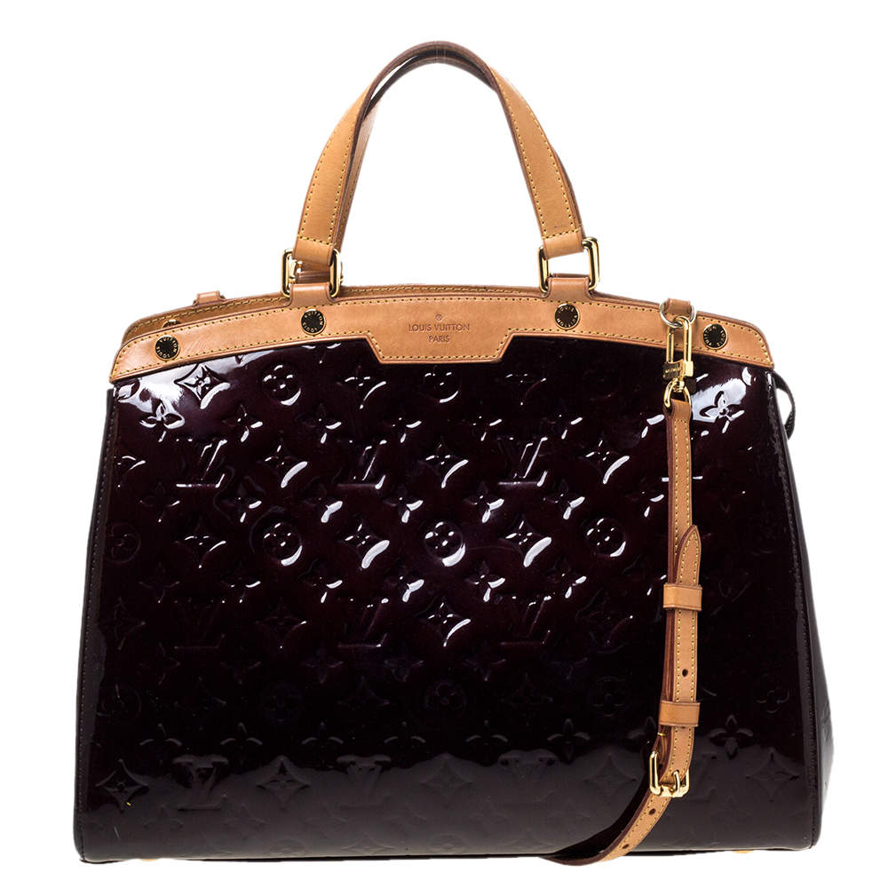 Louis Vuitton Amarante Monogram Vernis Brea GM Bag Louis Vuitton | TLC