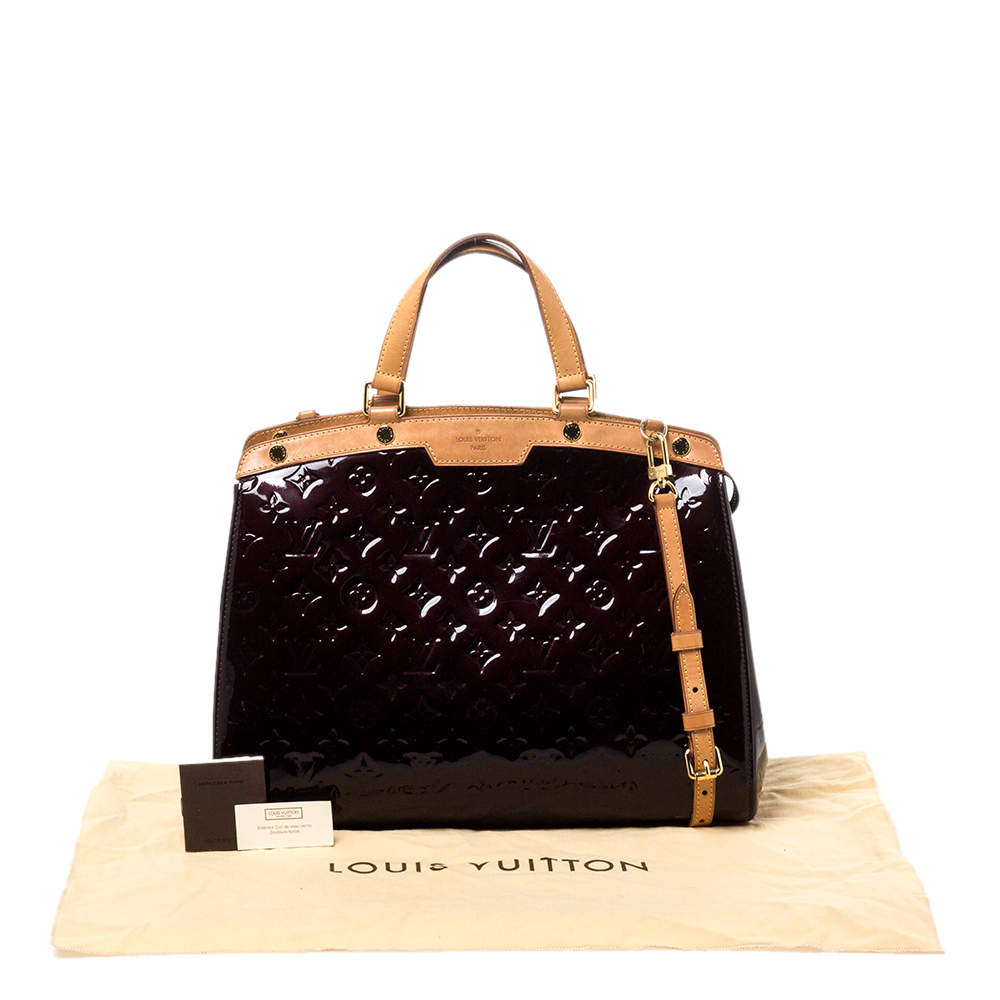 Louis Vuitton Vernis Brea Pm Amarante 109553