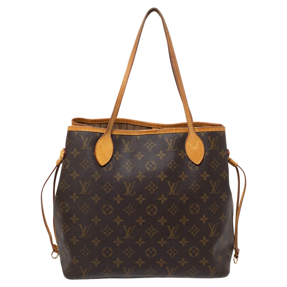 Pre Owned Louis Vuitton Monogram Canvas Neverfull MM Bag