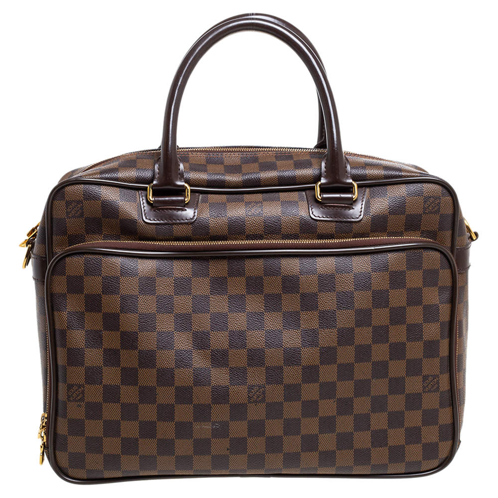 Pre Owned Louis Vuitton Damier Ebene Canvas Icare Business Bag