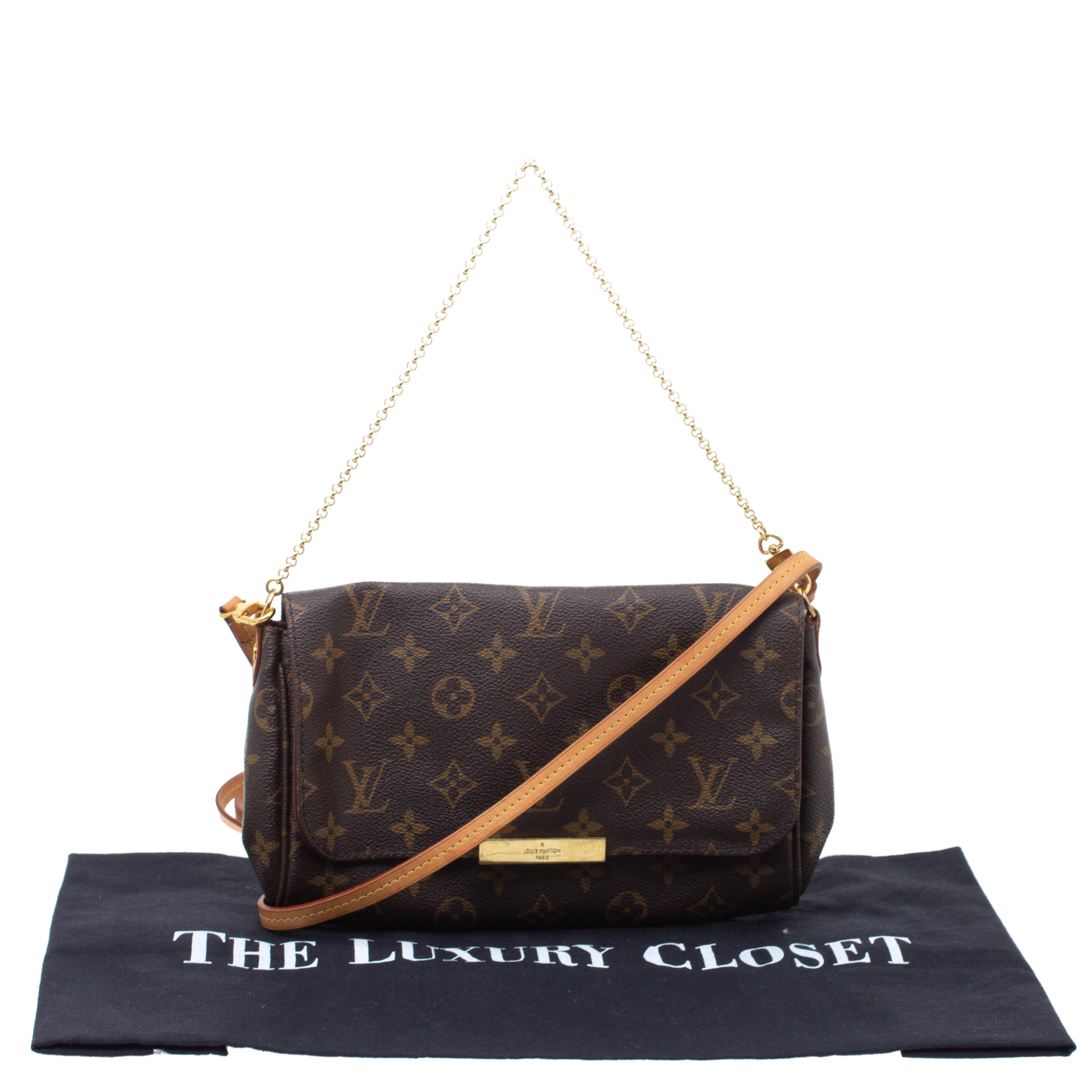 leather crossbody bag Louis Vuitton Brown in Leather - 24956228