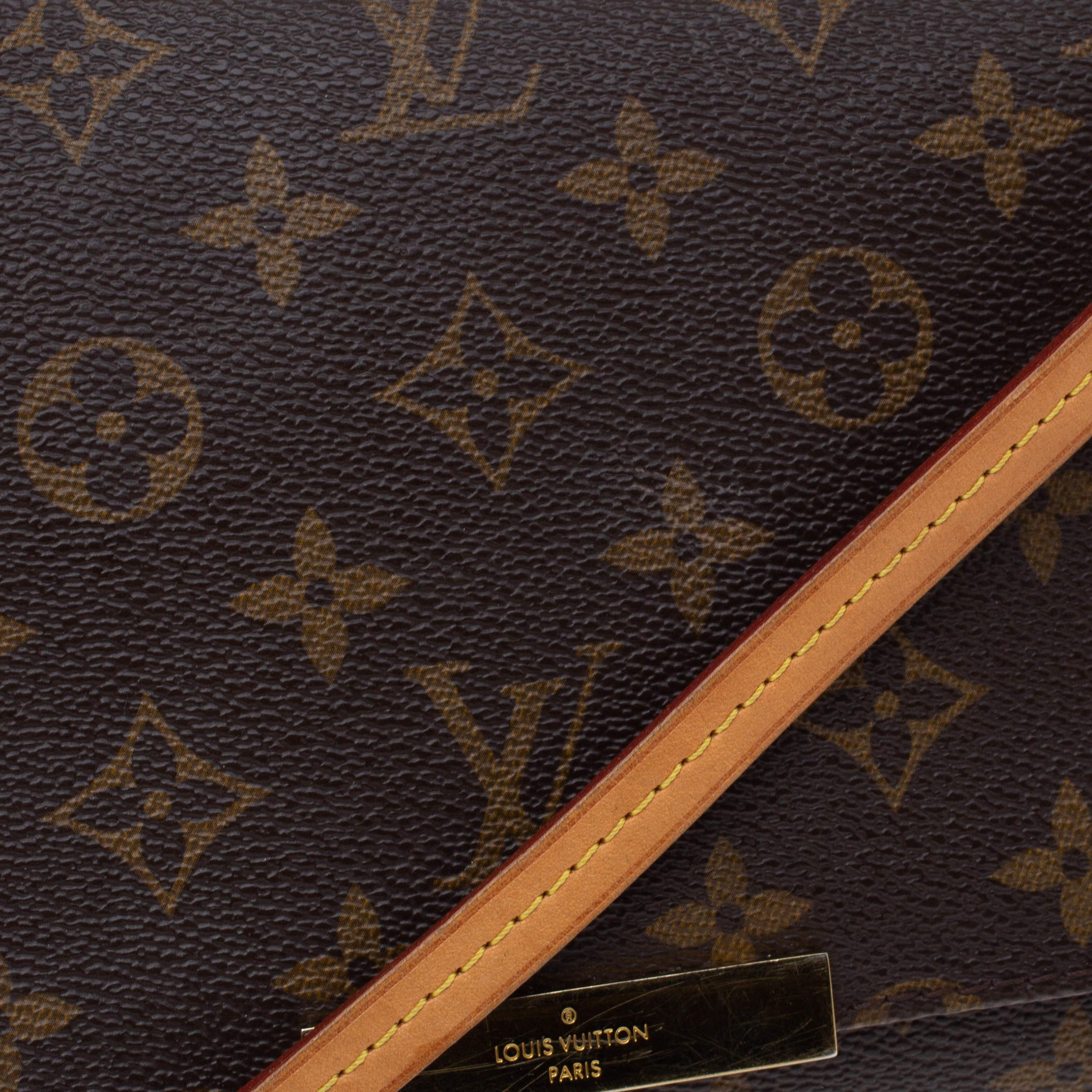 Mott cloth crossbody bag Louis Vuitton Brown in Cloth - 27525467