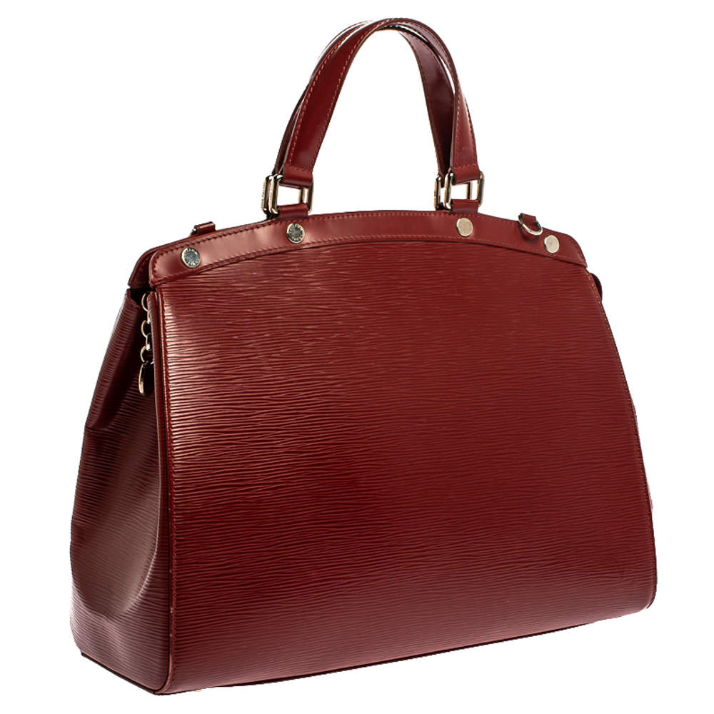 Louis Vuitton MM Brea Epi Leather Rubis hand/shoulder bag- perfect