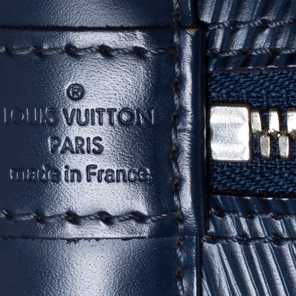 Alma bb cloth handbag Louis Vuitton Brown in Cloth - 36002480
