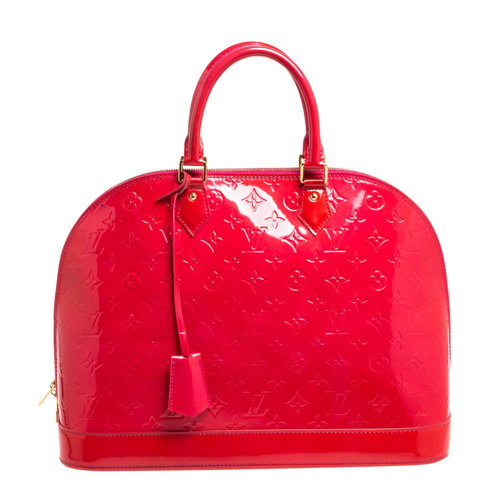 Louis Vuitton Amarante Monogram Vernis Alma GM Bag Louis Vuitton | The  Luxury Closet