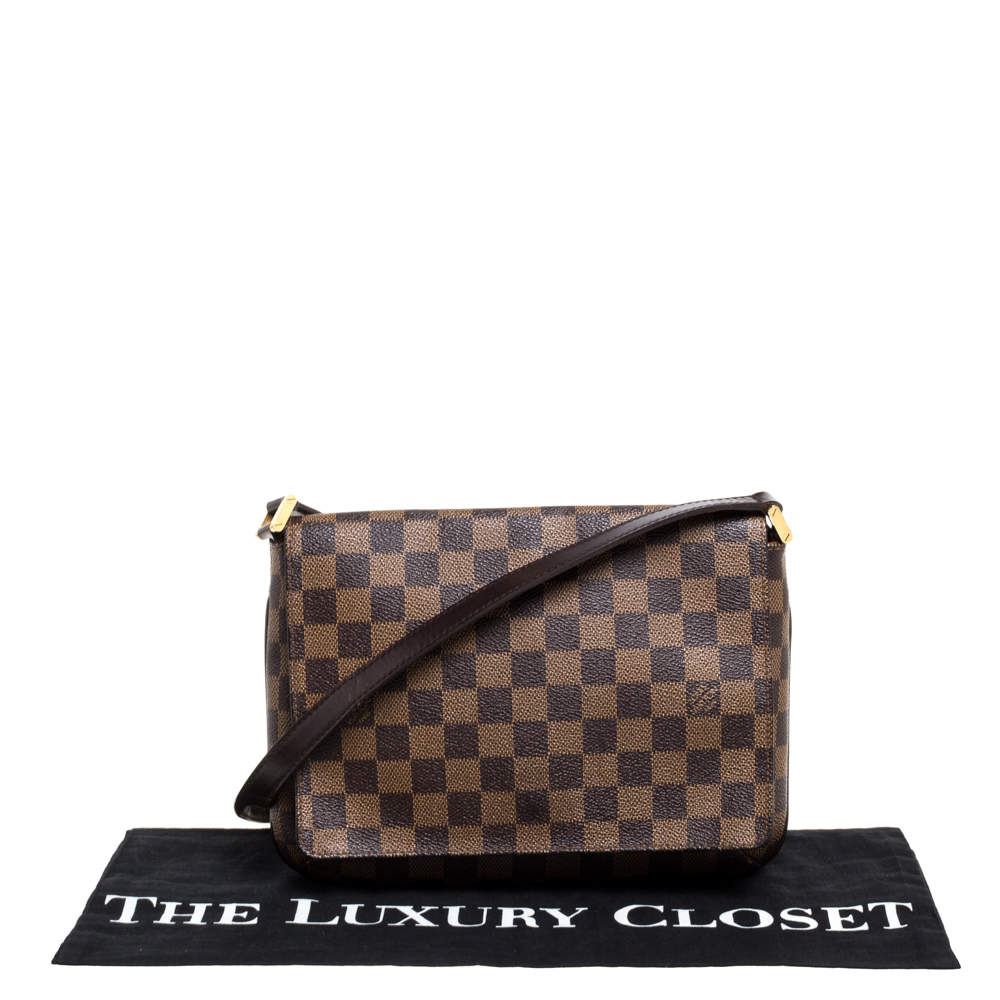 Louis Vuitton Damier Canvas Musette Tango Bag - Yoogi's Closet