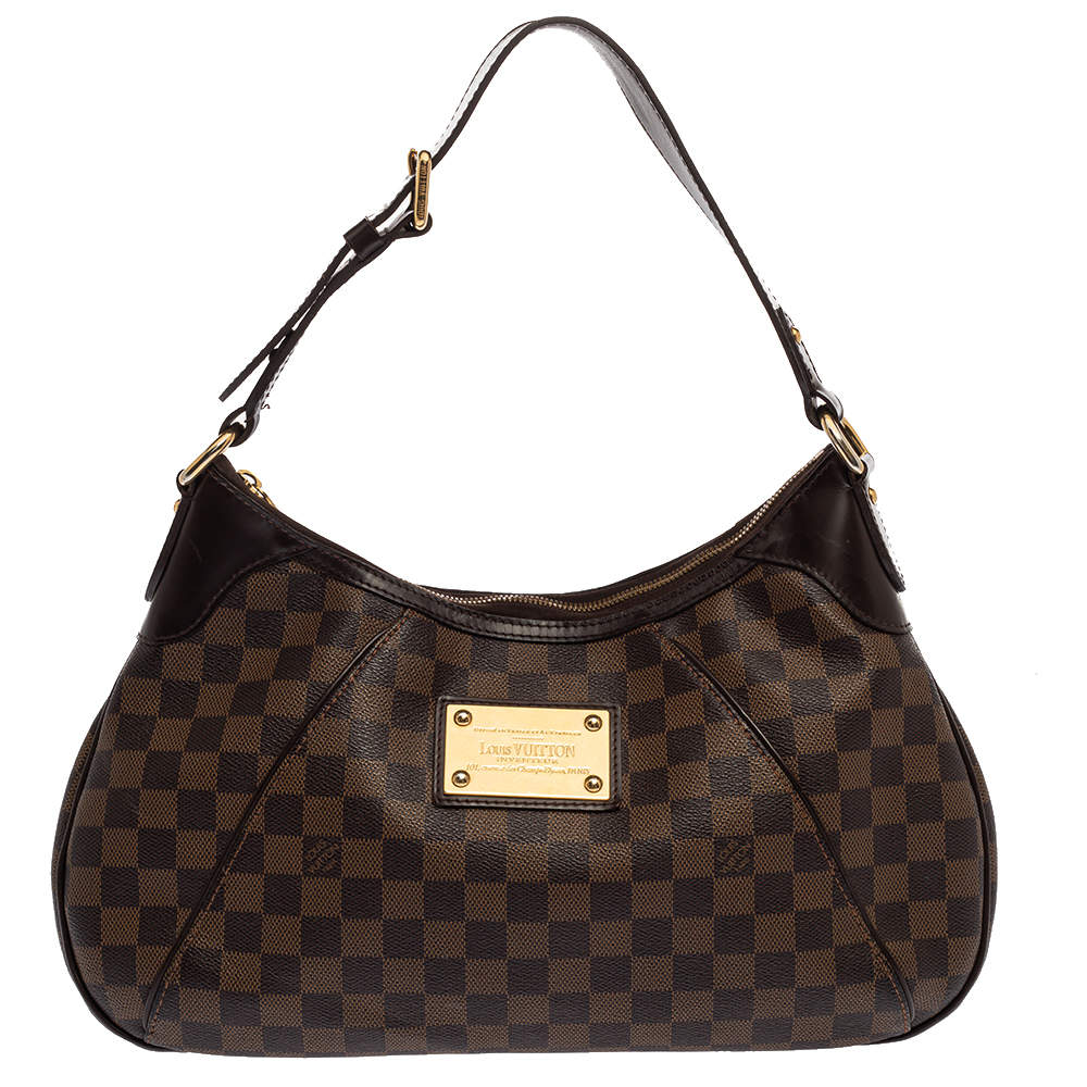 Louis Vuitton Damier Ebene Canvas Thames GM Bag Louis Vuitton | TLC US