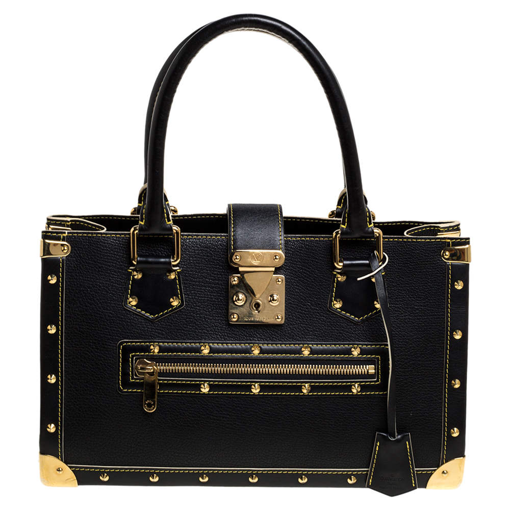 مملوكة مسبقًا Louis Vuitton Black Suhali Leather Le Fabuleux Bag