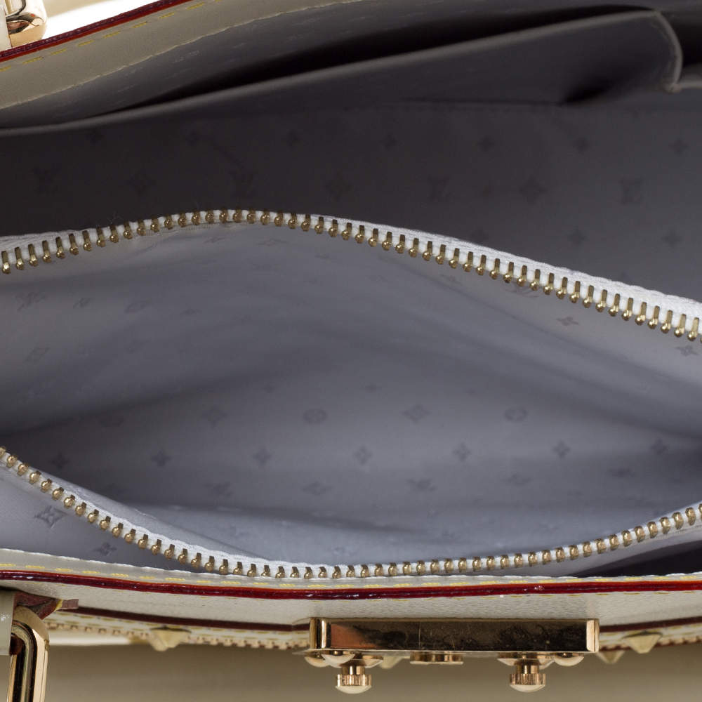 Louis Vuitton Fabuleux White Leather ref.461952 - Joli Closet