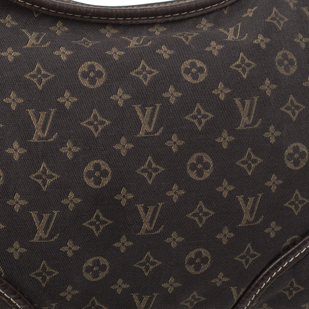 Brown Louis Vuitton Monogram Mini Lin Manon PM Shoulder Bag – Designer  Revival