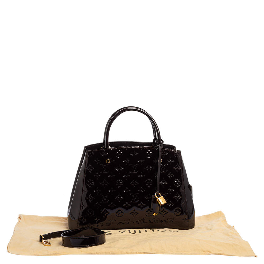 Louis Vuitton Vernis Montaigne MM - Neutrals Totes, Handbags - LOU163280