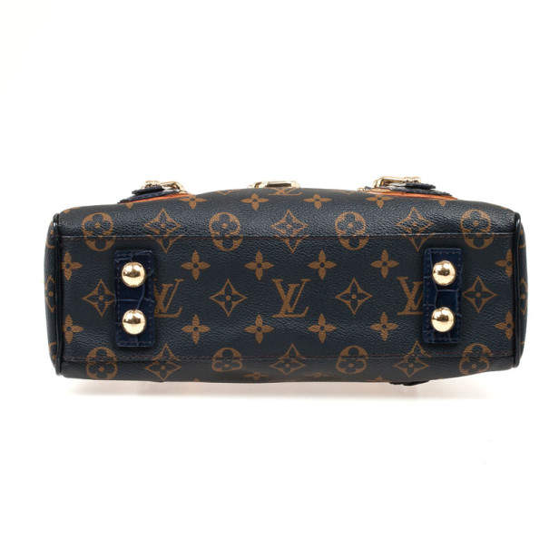 Louis Vuitton Limited Edition Navy Monogram Mirage Delft Exotic Bag -  Yoogi's Closet