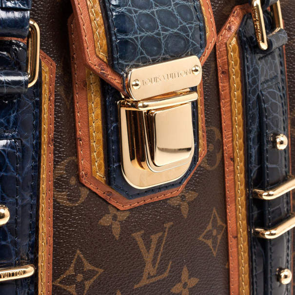 Louis Vuitton Delft Handbag Limited Edition Monogram Mirage and Exotics at  1stDibs