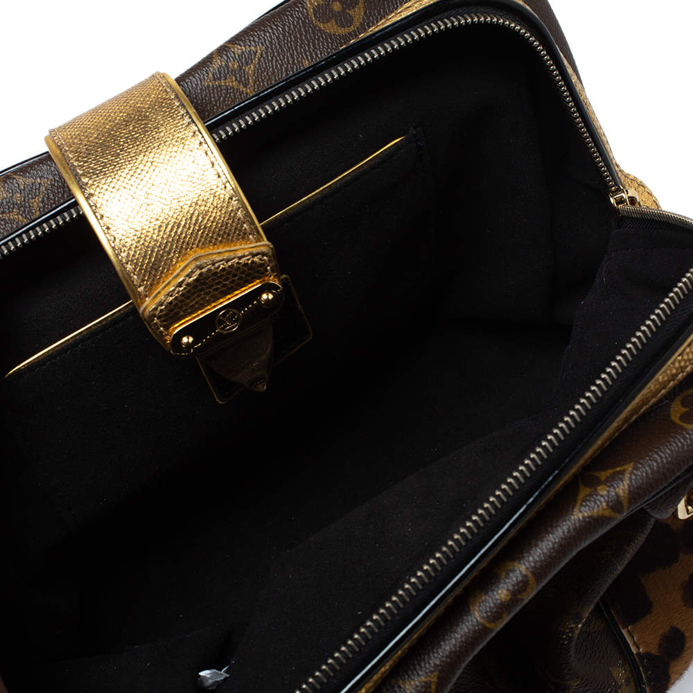 Louis Vuitton Bicolor Monogram Leopard Adele Bag – The Closet