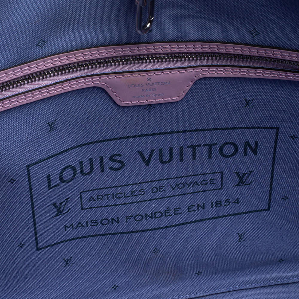 Louis Vuitton Multicolor Pastel Tie-Dye Giant Monogram Coated Canvas Escale Neverfull  MM Silver Hardware, 2020 Available For Immediate Sale At Sotheby's