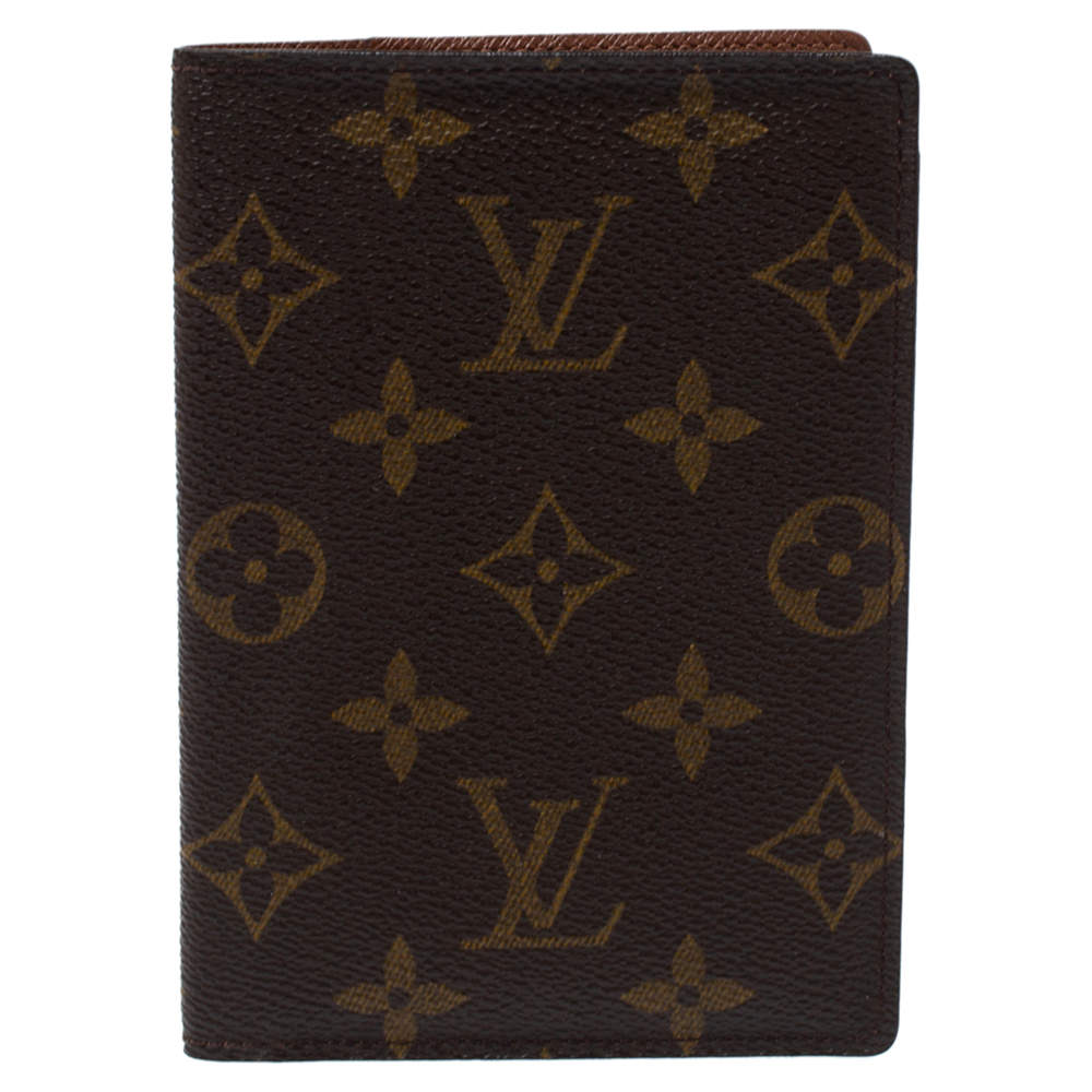 Louis Vuitton Monogram Canvas Passport Holder