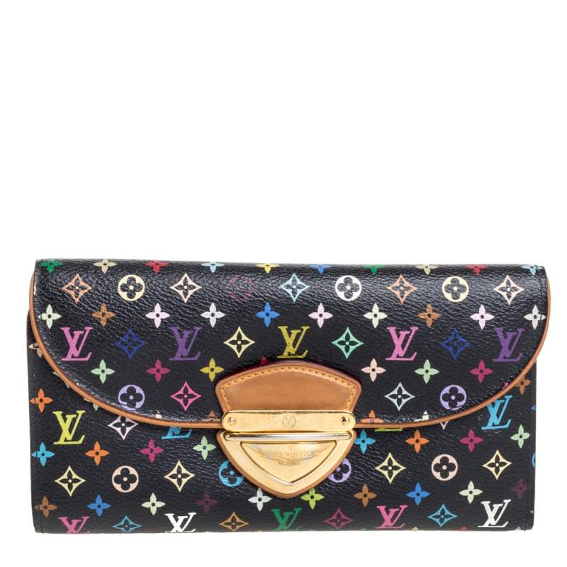 Louis Vuitton White Multicolor Eugenie Wallet