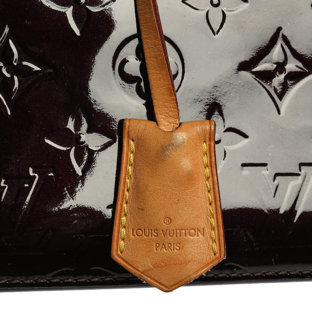 Louis Vuitton Amarante Monogram Vernis Montebello MM Bag Louis Vuitton