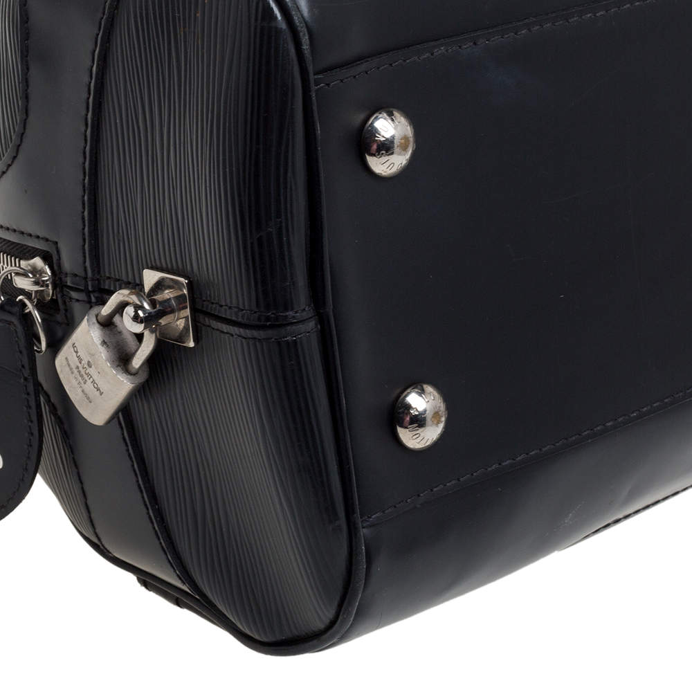 Speedy leather bowling bag Louis Vuitton Black in Leather - 19806942