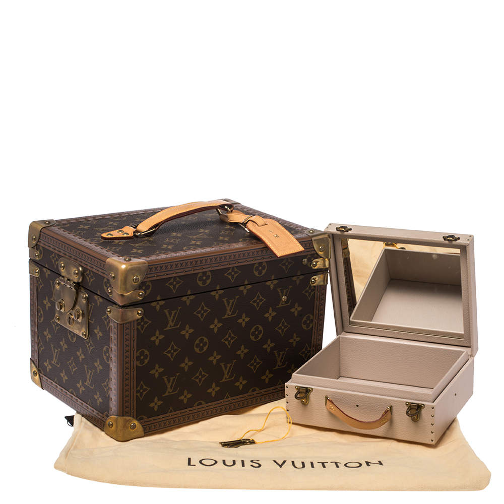 Louis Vuitton Brown Monogram Canvas Boite Flacons Beauty Case at