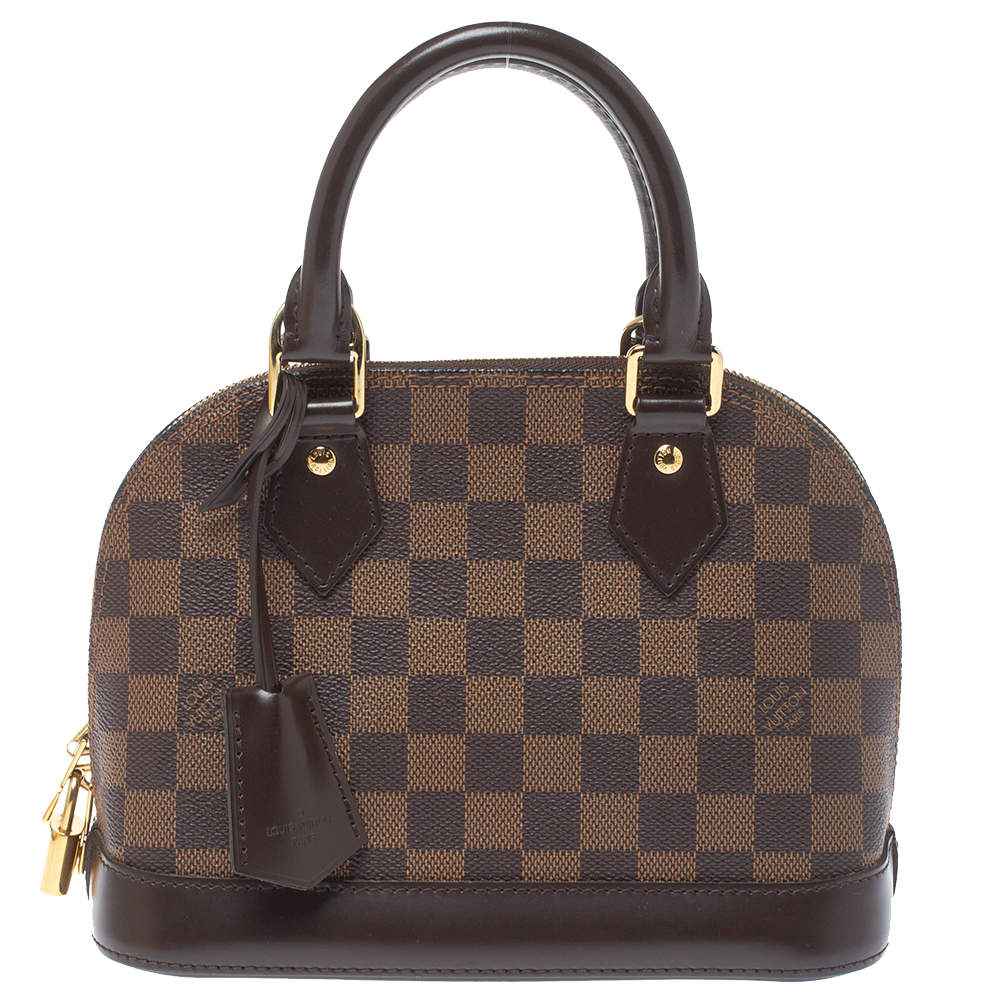 مملوكة مسبقًا Louis Vuitton Damier Ebene Canvas Alma BB Bag