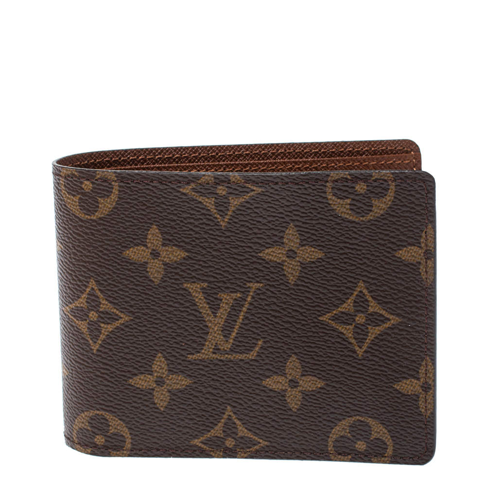 Pre Owned Louis Vuitton Monogram Canvas Multiple Wallet 