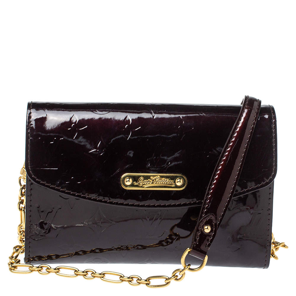 مملوكة مسبقًا Louis Vuitton Amarante Monogram Vernis Rodeo Drive Bag