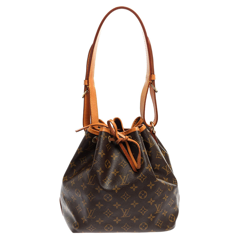 Pre Owned Louis Vuitton Monogram Canvas Petit Noe Bag