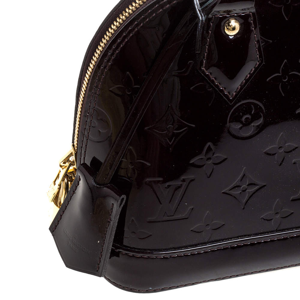 Louis-Vuitton-Monogram-Vernis-Alma-BB-2Way-Bag-Amarante-M91678 –  dct-ep_vintage luxury Store