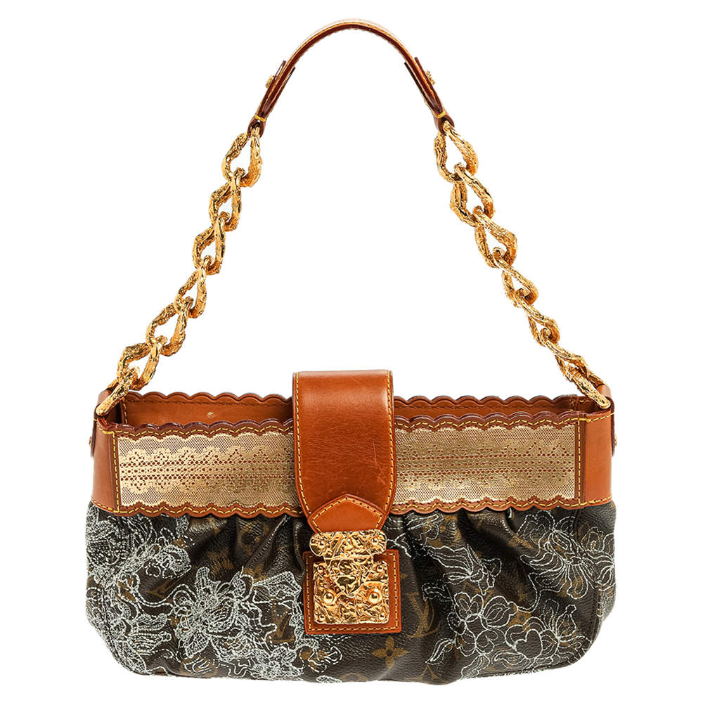 Louis Vuitton Monogram Canvas Limited Edition Dentelle Kirsten Bag ...